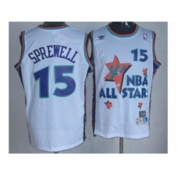 NBA 95 All Star #15 Sprewell white