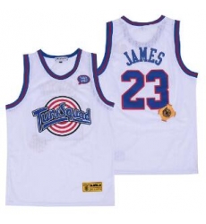 Tune Squad Space Movie jersey 23 White Lebron James