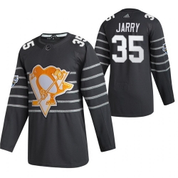 Penguins 35 Tristan Jarry Gray 2020 NHL All Star Game Adidas Jersey