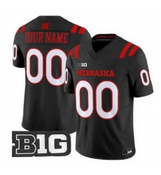Men Nebraska Cornhuskers ACTIVE PLAYER Custom Black 2026 F U S E Vapor Limited Stitched Football Jersey Men Nebraska Cornhuskers ACTIVE PLAYER Custom Black 2026 F U S E Vapor Limited Stitched Football Jersey
