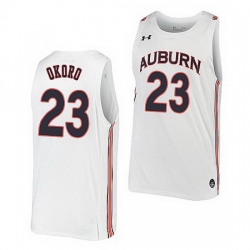 Auburn Tigers Isaac Okoro White Replica Auburn Tigers Jersey