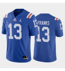 Florida Gators Feleipe Franks Royal Throwback Men'S Jersey