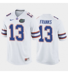 Florida Gators Feleipe Franks White Away Men'S Jersey