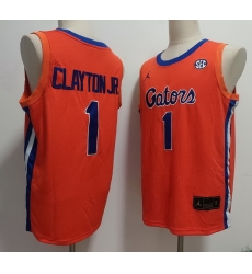 Men Florida Gators #1 Walter Clayton Jr. Orange Stitched Basketball NCAA Jersey Men Florida Gators #1 Walter Clayton Jr. Orange Stitched Basketball NCAA Jersey