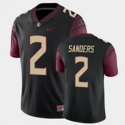 Men Florida State Seminoles Deion Sanders College Football Black Alternate Game Jersey