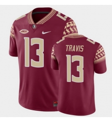 Men Florida State Seminoles Jordan Travis Game Garnet College Football Jersey