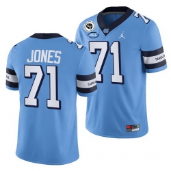 North Carolina Tar Heels Marcus Jones Blue College Football Alumni Jersey