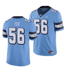 North Carolina Tar Heels Tomari Fox Carolina Blue College Football Men'S Jersey