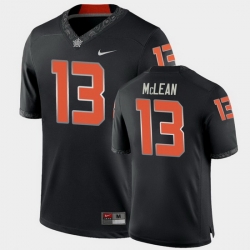 Men Oklahoma State Cowboys Nolan Mclean College Football Black Game Jersey