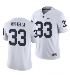 penn state nittany lions bryce mostella white college football men's jersey