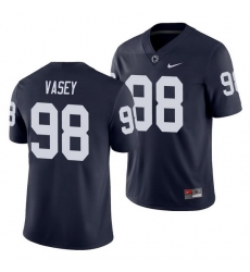 penn state nittany lions dan vasey navy college football men's jersey