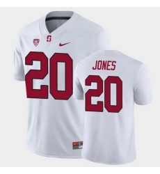 Men Stanford Cardinal Austin Jones Game White College Football Jersey