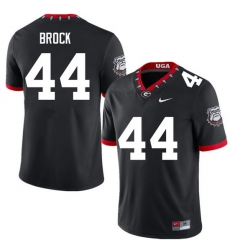 Men #44 Cade Brock Georgia Bulldogs College Football Jerseys Sale-100th Anniversary