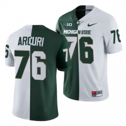 Michigan State Spartans Aj Arcuri Michigan State Spartans Split Edition 2021 22 Jersey