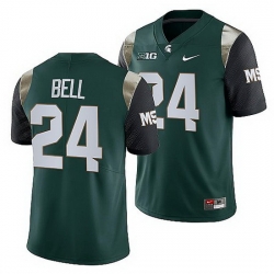 Michigan State Spartans Le'Veon Bell Green College Football Men Jersey