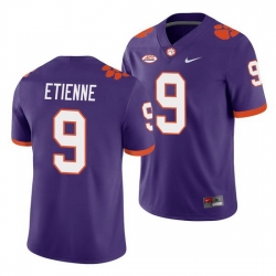 Clemson Tigers Travis Etienne Purple College Football Men'S Jersey