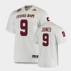 Men Texas A&M Aggies Hezekiah Jones College Football White Premier Jersey