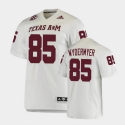 Men Texas A&M Aggies Jalen Wydermyer College Football White Premier Jersey