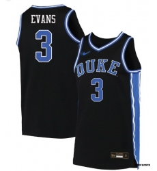 Men Duke Blue Devils Isaiah Evans #3 Black Stitched NCAA Basketball Jersey Men Duke Blue Devils Isaiah Evans #3 Black Stitched NCAA Basketball Jersey