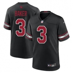 Men Arizona Cardinals Budda Baker #3 Black 2024 F U S E Vapor Untouchable Limited Stitched