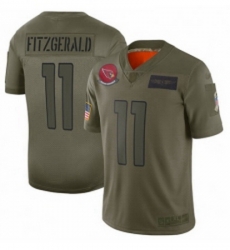 Womens Arizona Cardinals 11 Larry Fitzgerald Limited Camo 2019 Salute to Service Football Jersey