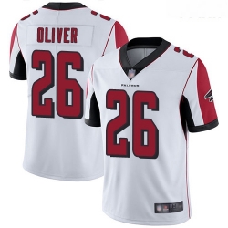 Falcons #26 Isaiah Oliver White Youth Stitched Football Vapor Untouchable Limited Jersey