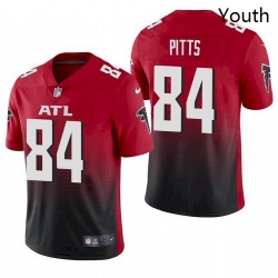 Youth Atlanta Falcons Kyle Pitts Red 2021 Draft Jersey