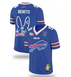 Men Buffalo Bills Royal 2025 2026 Bowl LX Print Jersey Men Buffalo Bills Royal 2025 2026 Bowl LX Print Jersey