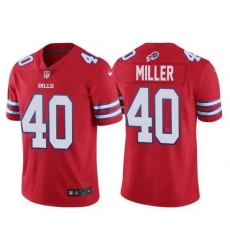 Youth Buffalo Bills 40 Von Miller Red Vapor Untouchable Limited Stitched Jersey