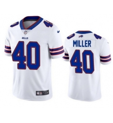 Youth Buffalo Bills 40 Von Miller White Vapor Untouchable Limited Stitched Jersey