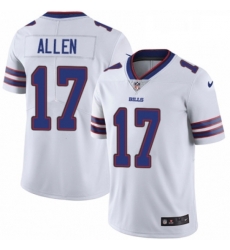 Youth Nike Buffalo Bills 17 Josh Allen White Vapor Untouchable Limited Player NFL Jersey