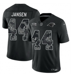 Men Carolina Panthers 44 J J Jansen Black F U S E 2026 Salute to Service Limited Stitched Football Jersey