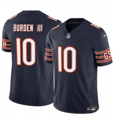 Men Chicago Bears 10 Luther Burden III Navy 2025 F U S E Vapor Untouchable Limited Stitched Football Jersey Men Chicago Bears 10 Luther Burden III Navy 2025 F U S E Vapor Untouchable Limited Stitched Football Jersey