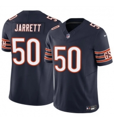 Men Chicago Bears 50 Grady Jarrett Navy 2025 F U S E  Vapor Untouchable Limited Stitched Football Jersey
