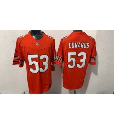 Men Chicago Bears 53 T J Edwards Orange 2026 F U S E Vapor Untouchable Limited Stitched Football Jersey Men Chicago Bears 53 T J Edwards Orange 2026 F U S E Vapor Untouchable Limited Stitched Football Jersey