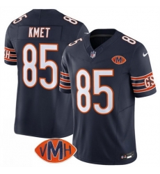 Men Chicago Bears 85 Cole Kmet Navy 2025 F U S E With VMH Patch Vapor Untouchable Limited Stitched Football Jersey Men Chicago Bears 85 Cole Kmet Navy 2025 F U S E With VMH Patch Vapor Untouchable Limited Stitched Football Jersey