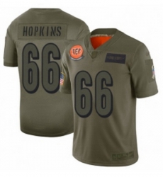 Youth Cincinnati Bengals 66 Trey Hopkins Limited Camo 2019 Salute to Service Football Jersey