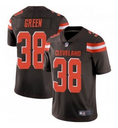 Men Cleveland Browns 38 A.J. Green Brown Vapor Limited Limited Jersey