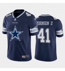 Nike Cowboys 41 Reggie Robinson II Navy Team Big Logo Vapor Untouchable Limited Jersey