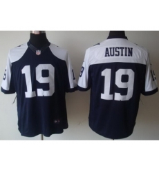 Nike Dallas Cowboys 19 Miles Austin Blue LIMITED Thankgivings NFL Jersey