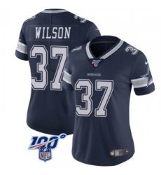 Nike Donovan Wilson Dallas Cowboys Limited Navy 100th Vapor Jersey Women