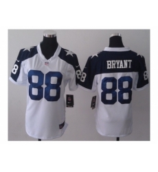 Nike women nfl jerseys dallas cowboys #88 bryant thankgivings white