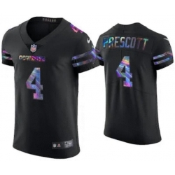 Women Dallas Cowboys Dak Prescott #4 Fashion Stitched Jersey