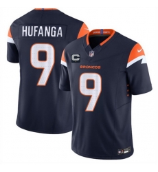 Men Denver Broncos 12 RJ Harvey Navy 2025 F U S E With 1 Star C Patch Vapor Limited Stitched Football Jersey Men Denver Broncos 12 RJ Harvey Navy 2025 F U S E With 1 Star C Patch Vapor Limited Stitched Football Jersey