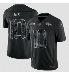 Youth Denver Broncos  10 Bo Nix Black 2026 Salute to Service Limited Stitched Football Jersey