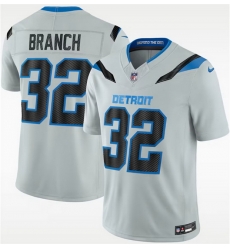 Men Detroit Lions  32 Brian Branch Silver 2026 F U S E  Rivalries Collection Limited Stitched Football Jersey