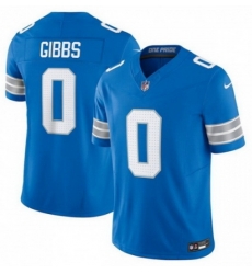 Youth Detroit Lions 0 Jahmyr Gibbs Blue 2024 F U S E 2nd Alternate Vapor Limited Stitched Jersey Youth Detroit Lions 0 Jahmyr Gibbs Blue 2024 F U S E 2nd Alternate Vapor Limited Stitched Jersey
