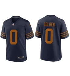 Men Green Bay Packers #0 Matthew Golden Nike Navy F U S E Stitched Jersey Men Green Bay Packers #0 Matthew Golden Nike Navy F U S E Stitched Jersey