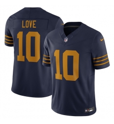Men Green Bay Packers 10 Jordan Love Navy The 1923 Classic Vapor F U S E Limited Stitched Football Jersey Men Green Bay Packers 10 Jordan Love Navy The 1923 Classic Vapor F U S E Limited Stitched Football Jersey