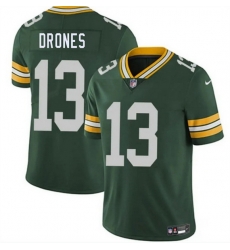 Men Green Bay Packers 13 Kyron Drones Green 2026 Draft Vapor Untouchable Limited Stitched Football Jersey Men Green Bay Packers 13 Kyron Drones Green 2026 Draft Vapor Untouchable Limited Stitched Football Jersey